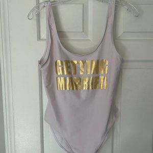 Getting Married Bride Bathing Suit